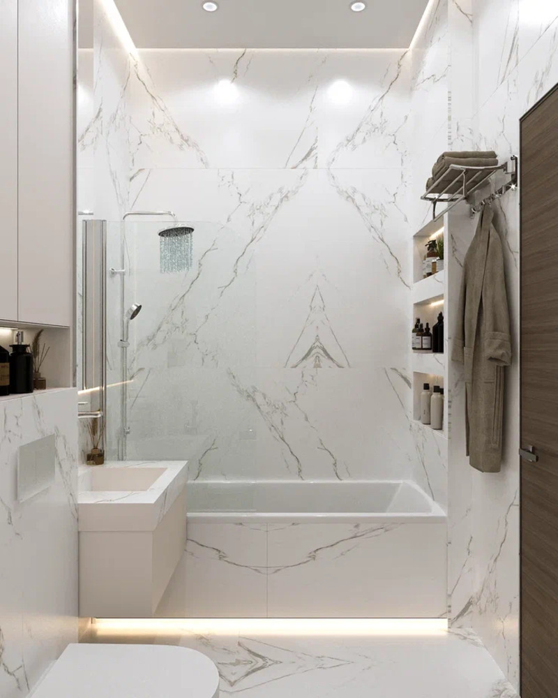 15 идей для хранения всего необходимого в крошечных ванных