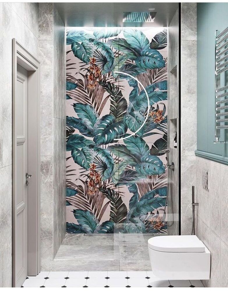 Ванная комната с цветами: 15 примеров на любой вкус