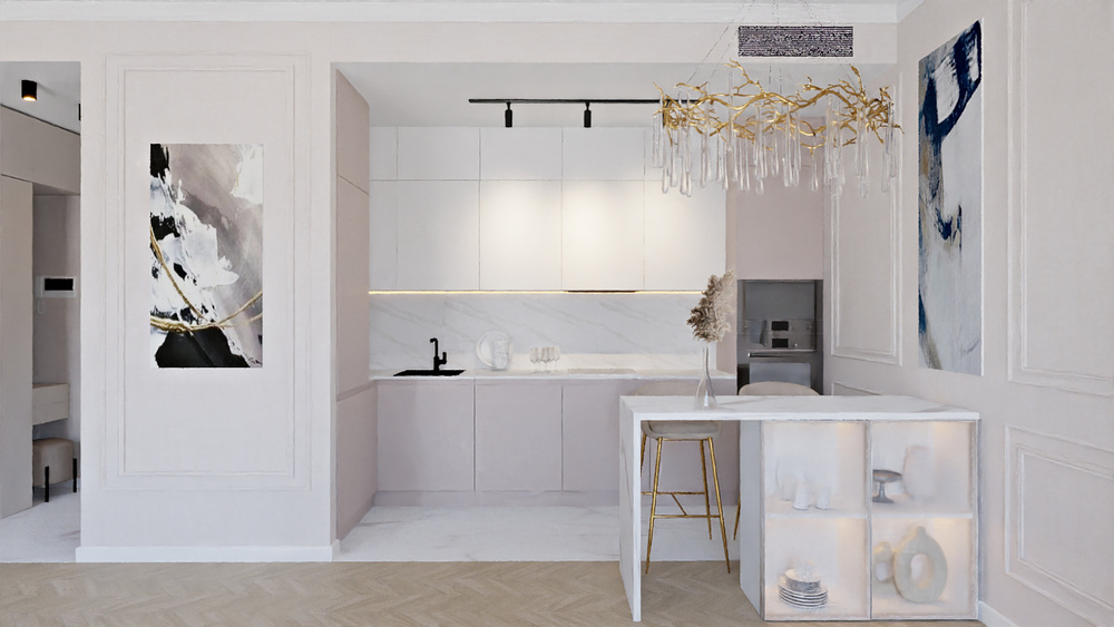Дизайн кухни с барной стойкой: 10 удобных вариантов
