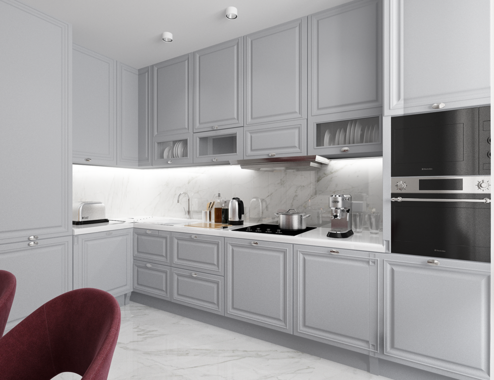 Дизайн кухни в классическом стиле: 12 признаков