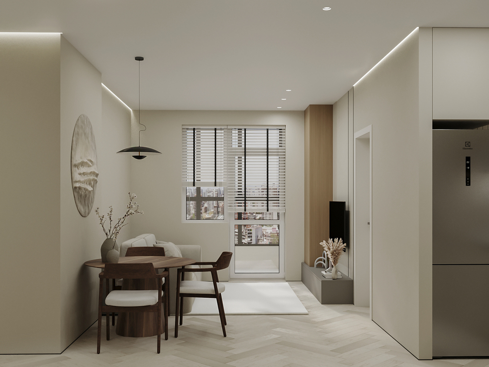 Современная трешка в стиле минимализм: дизайн-проект ReRooms