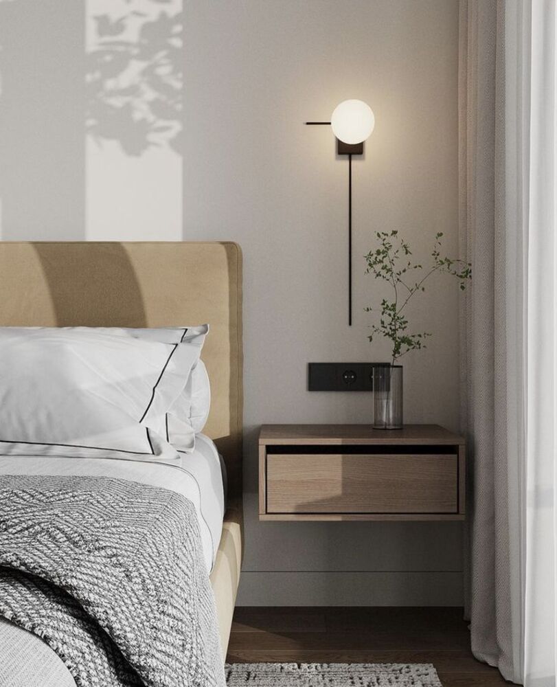 Чем заменить прикроватные тумбочки: 10 оригинальных идей