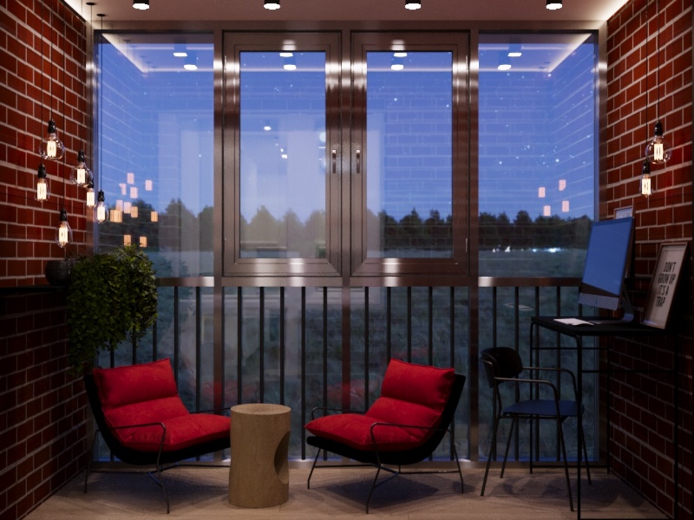 Современный интерьер двушки в стиле фьюжн 