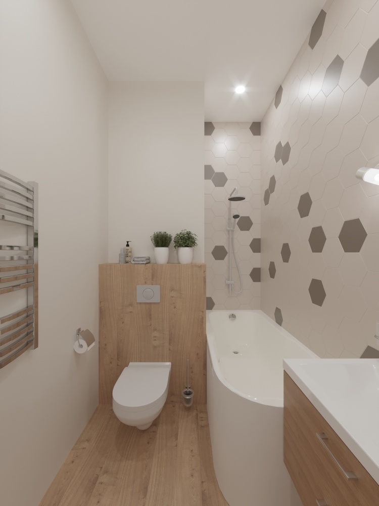 Ванная в скандинавском стиле: удивительные примеры от ReRooms