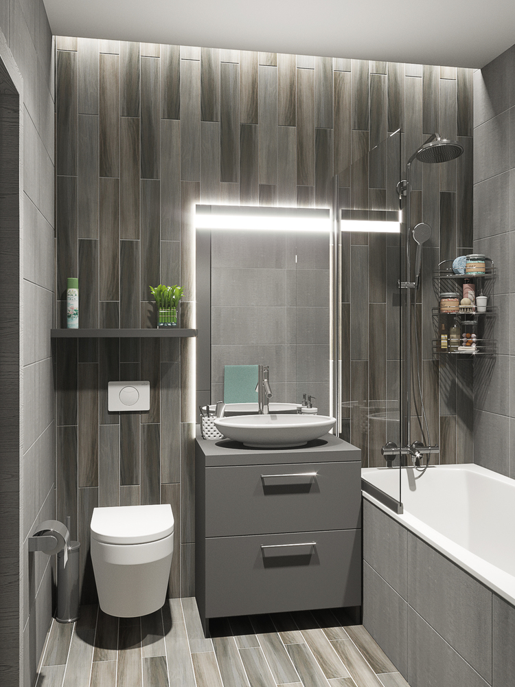 Как обустроить маленькую ванную: 10 советов от профи