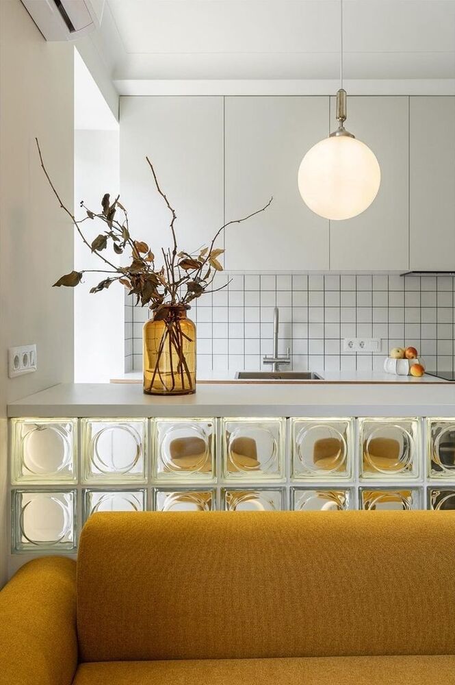 Как создать функциональный и стильный дизайн с помощью стеклоблоков