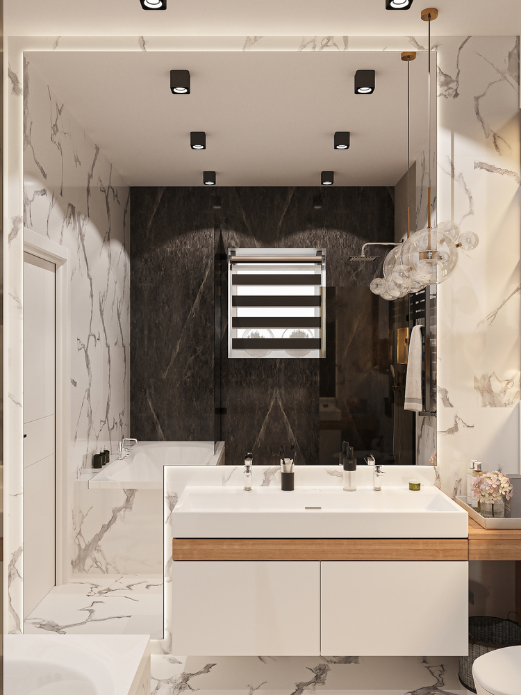 Дизайн ванной комнаты с джакузи: советы по выбору и 15 стильных вариантов