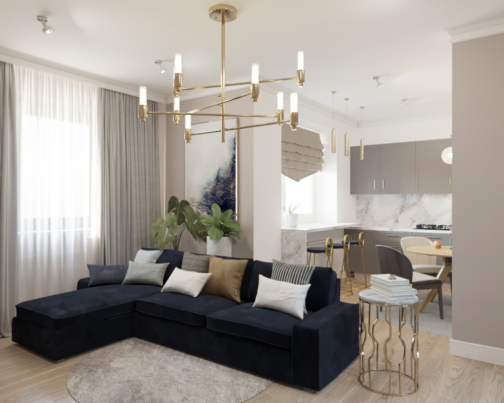 Как оформить маленькую гостиную: советы от RеRooms