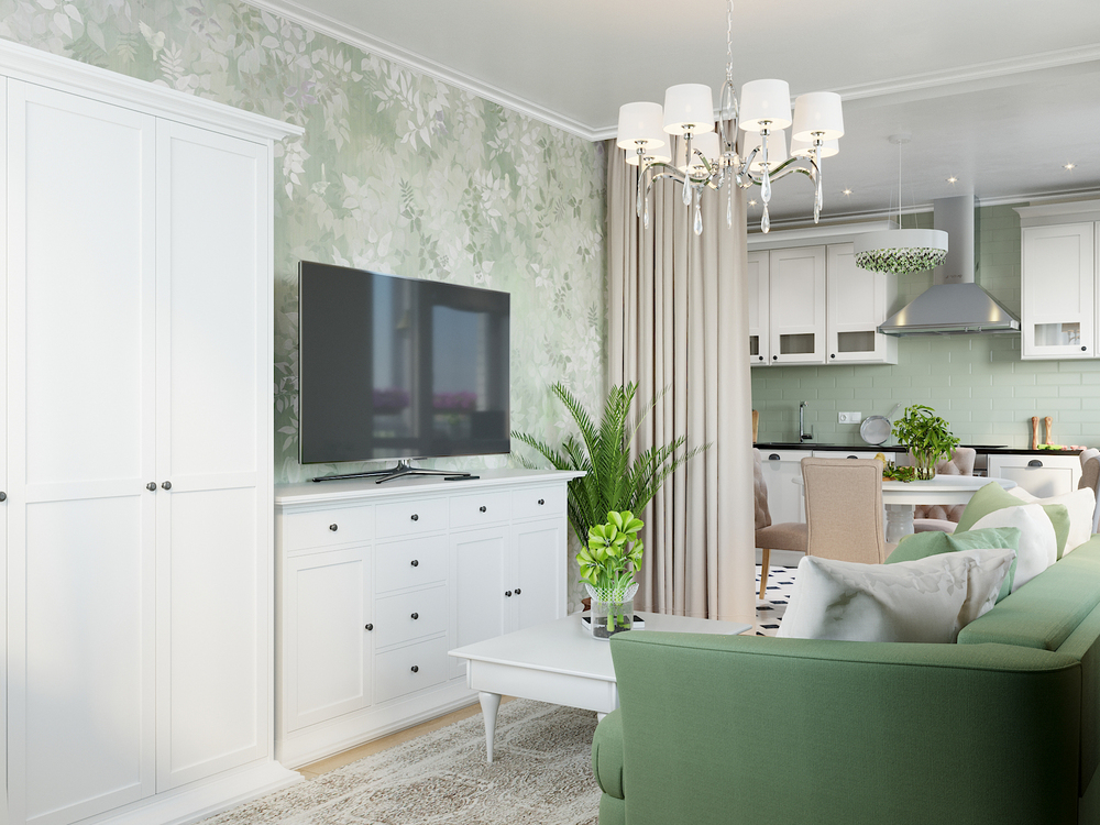 Весенняя свежесть круглый год: фисташковый цвет в интерьере