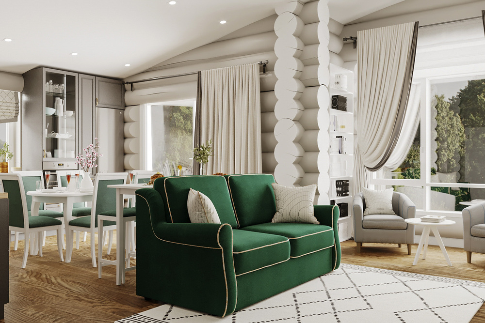 Кухня без верхних шкафов: плюсы и минусы