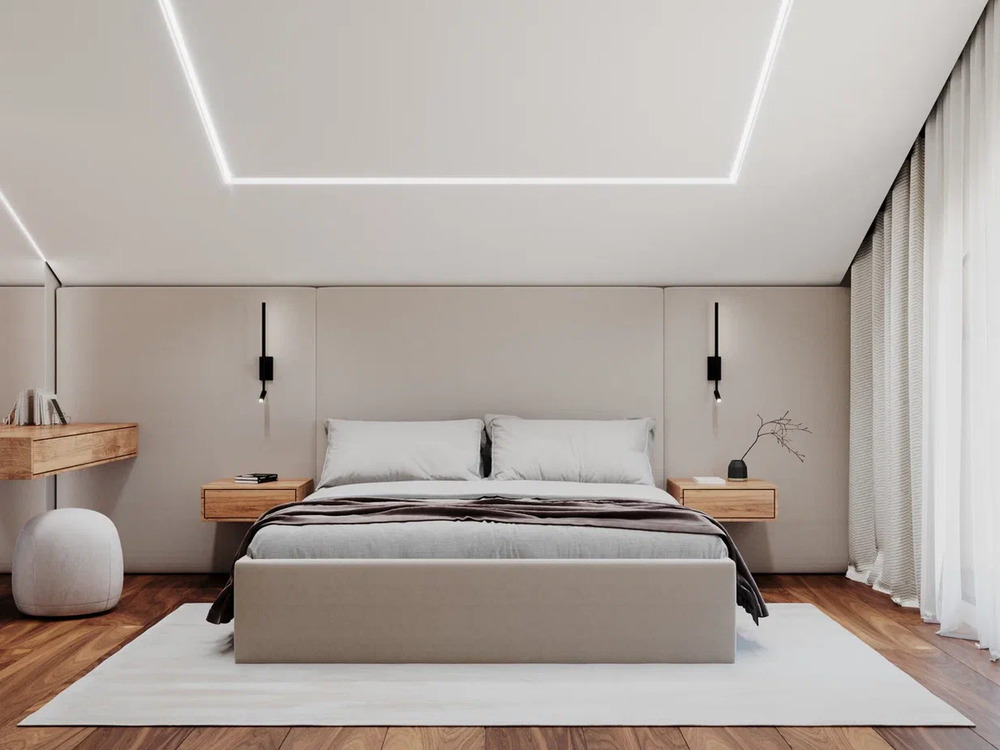 Как красиво и практично оформить стены в спальне: идеи и советы