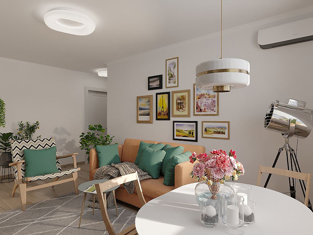 Бежевый цвет: 20 вариантов сочетания с другими оттенками в интерьере