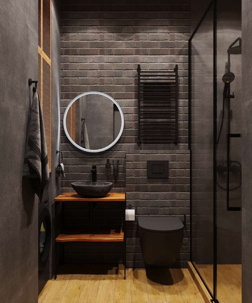 Черный санузел: 20 классных вариантов