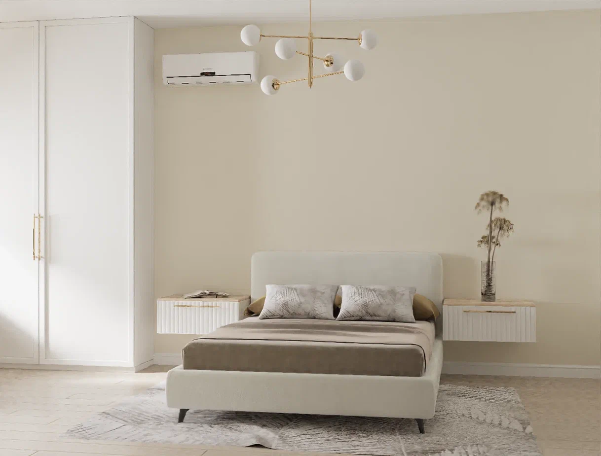 Фото № 43: Как красиво и практично оформить стены в спальне: идеи и советы