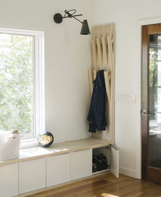 Фото № 3: 30 крошечных прихожих