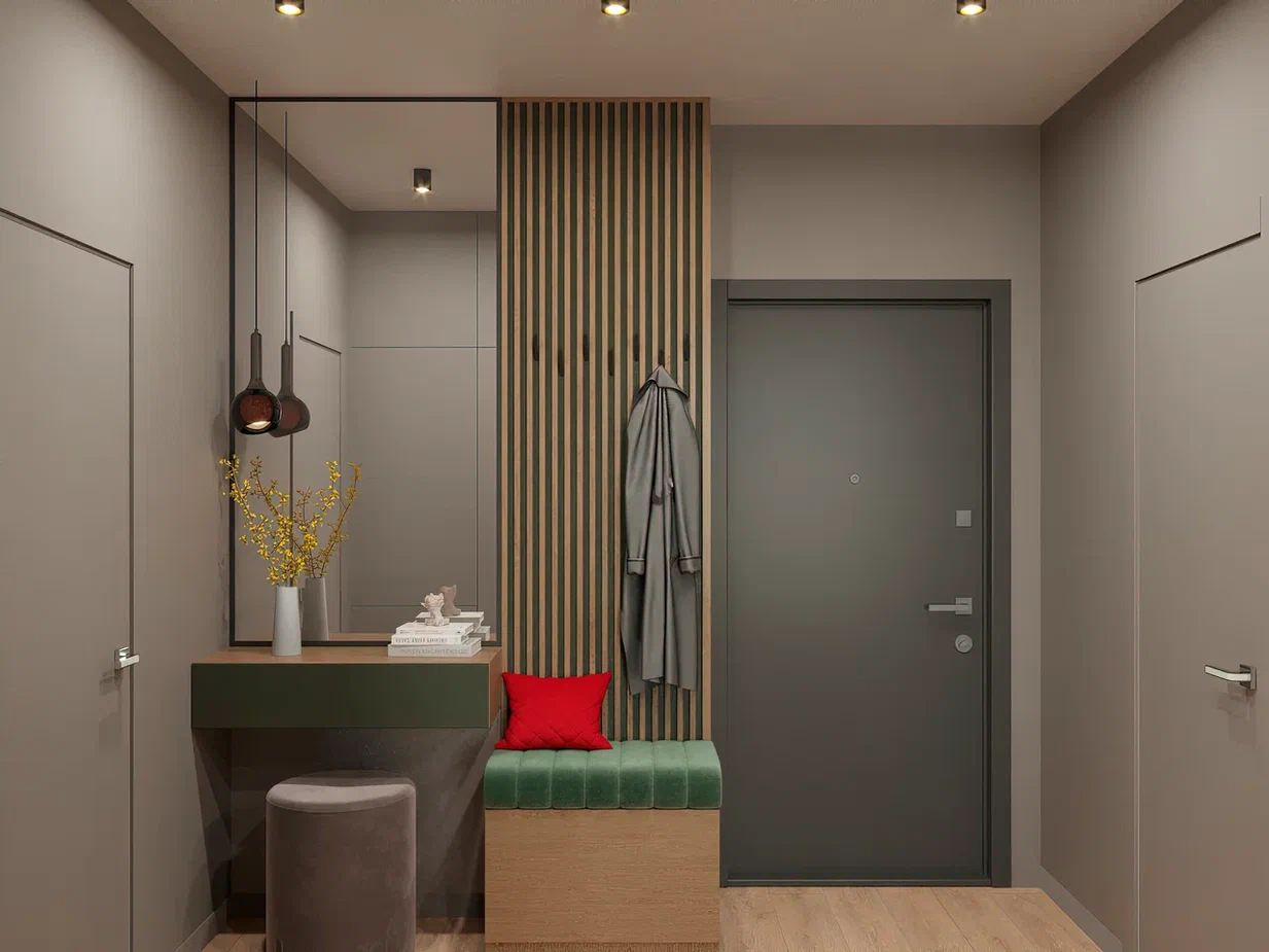 Фото № 15: 30 крошечных прихожих