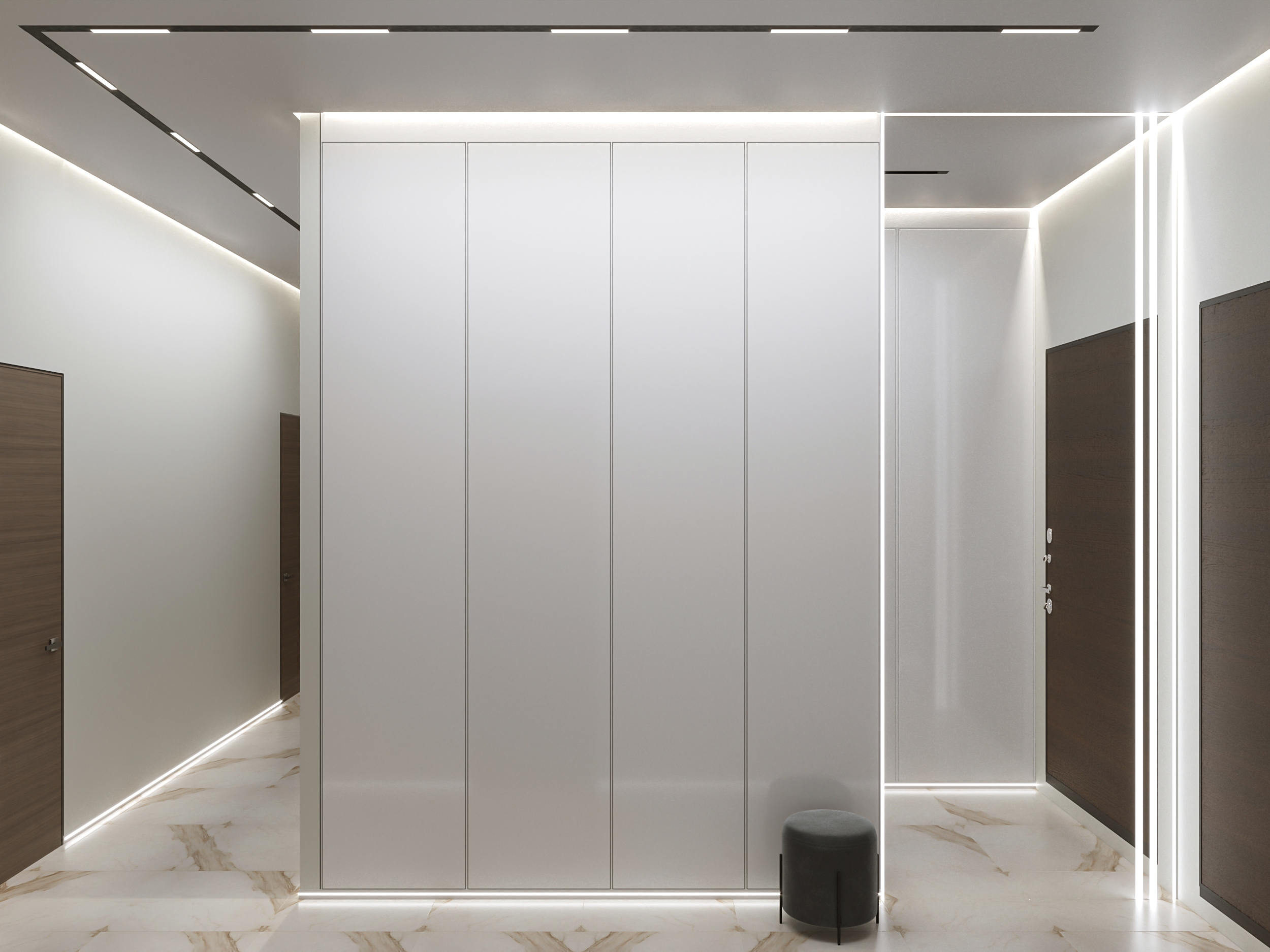 Фото № 27: 30 крошечных прихожих