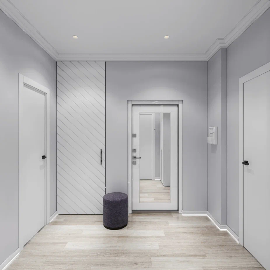 Фото № 18: 30 крошечных прихожих