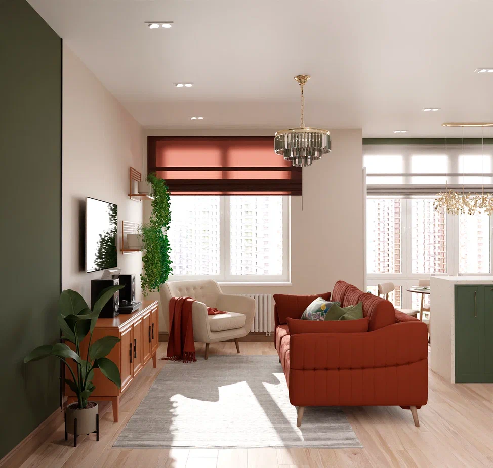 Фото № 13: 7 правил создания интерьера квартиры-студии