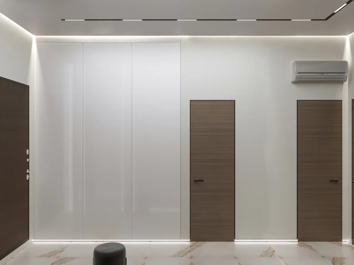 Фото № 6: Как гармонично сочетать двери, пол и плинтус