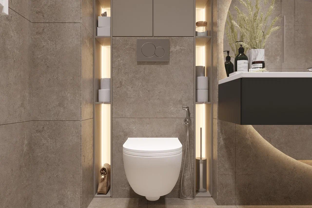 Фото № 5: Унитаз с инсталляцией: преимущества и недостатки