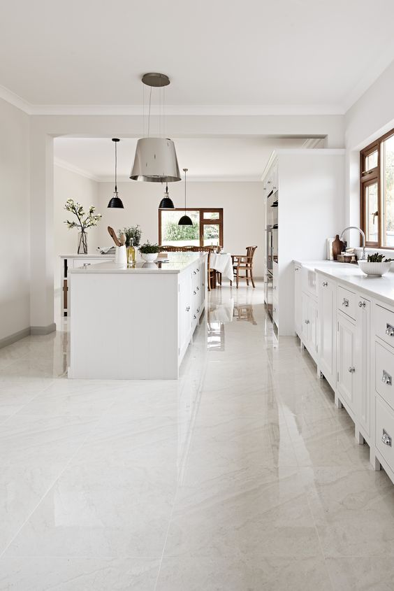 Фото № 10: Как выбрать напольное покрытие для кухни: 10 советов профи