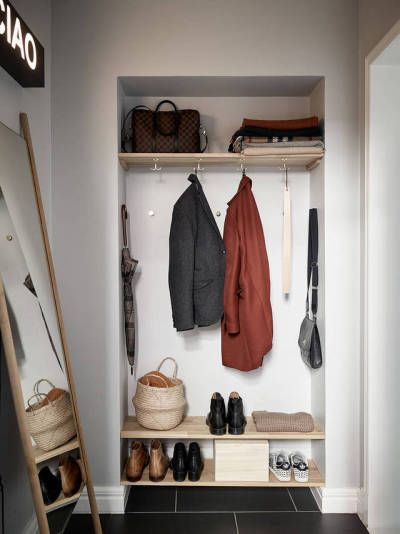 Фото № 13: 15 практичных идей хранения вещей без громоздких шкафов