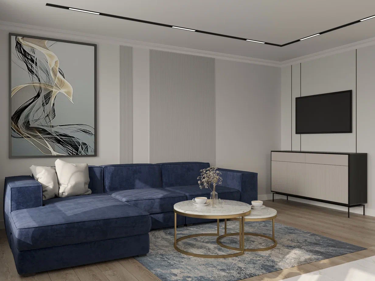 Фото № 2: Ковер в гостиной: как правильно выбрать и разместить на полу