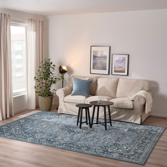 Фото № 8: Ковер в гостиной: как правильно выбрать и разместить на полу