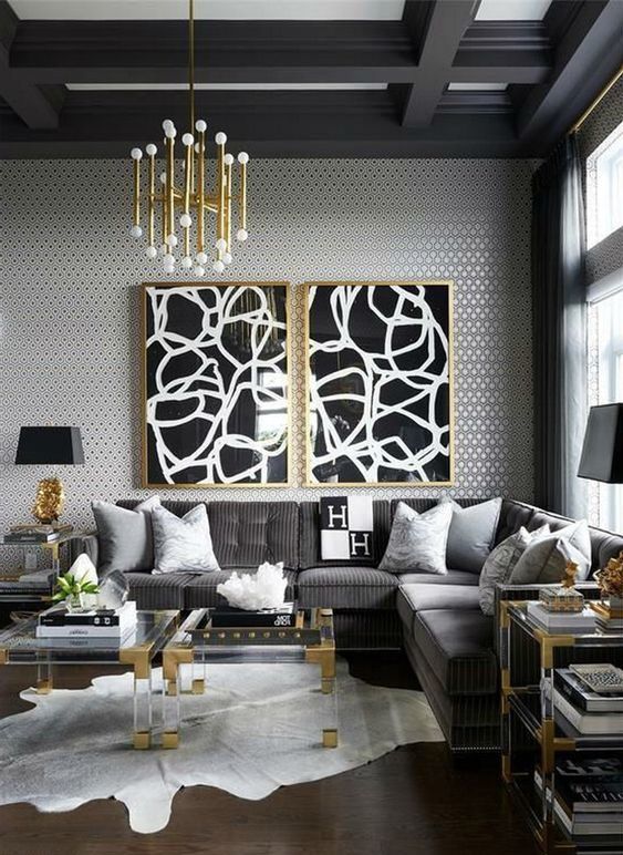 Фото № 5: Выигрышные сочетания с серым цветом в интерьере: 15 палитр от ReRooms