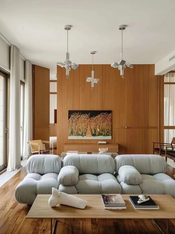 Фото № 19: Современная модульная мебель для гостиной: 20 лучших фотопримеров