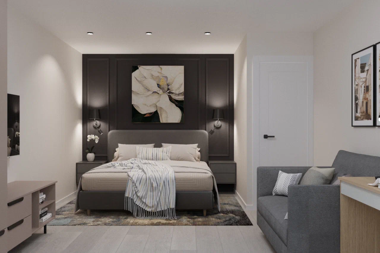 Фото № 5: Как декорировать кровать: 30 модных вариантов постельного белья