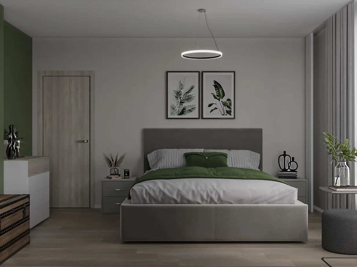 Фото № 18: Как декорировать кровать: 30 модных вариантов постельного белья