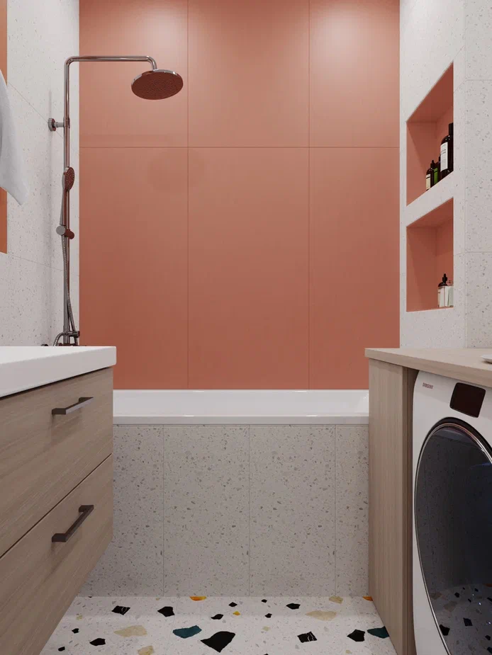 Фото № 10: Плюсы и минусы отделки ванной пластиковыми панелями