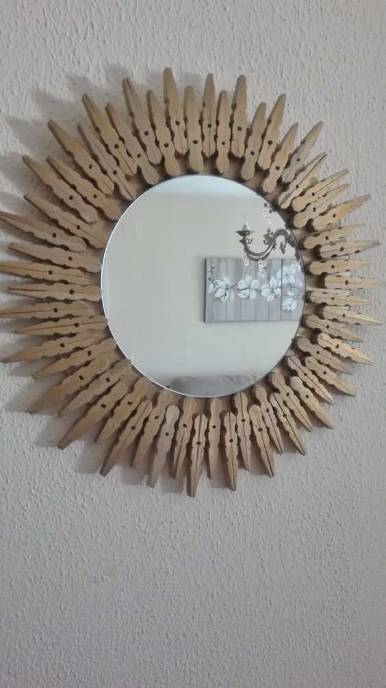 Фото № 11: Декор рамы для зеркал — 20 идей для вдохновения