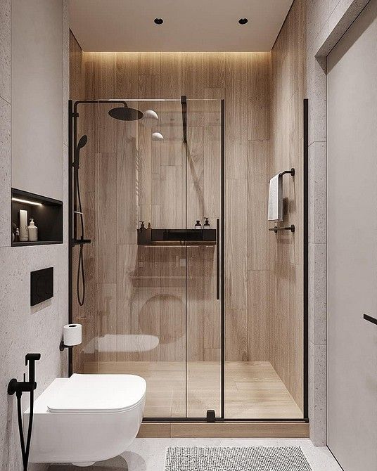 Фото № 6: Стеклянная шторка для ванной: плюсы и минусы