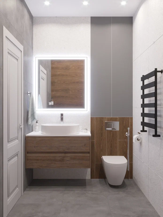 Фото № 7: Цвет дуб сонома в интерьере: 28 примеров удачных сочетаний