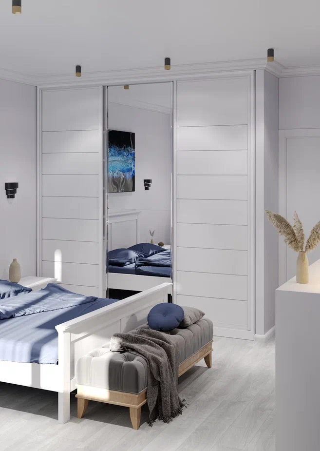 Фото № 6: Шкаф-купе для прихожей в современном интерьере