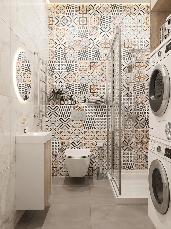 Фото № 1: Дизайн маленьких санузлов: 31 идея для вашего интерьера