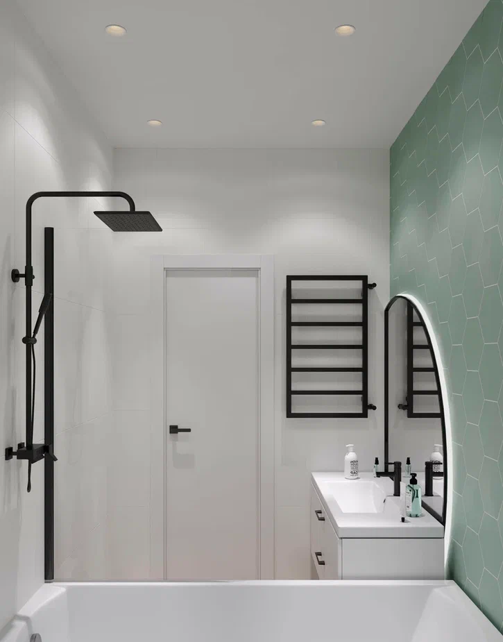 Фото № 7: Дизайн маленьких санузлов: 31 идея для вашего интерьера