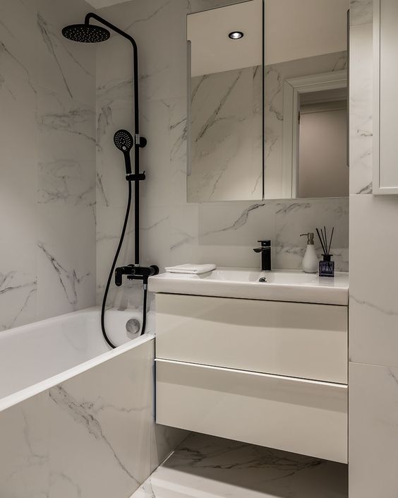 Фото № 19: Дизайн маленьких санузлов: 31 идея для вашего интерьера