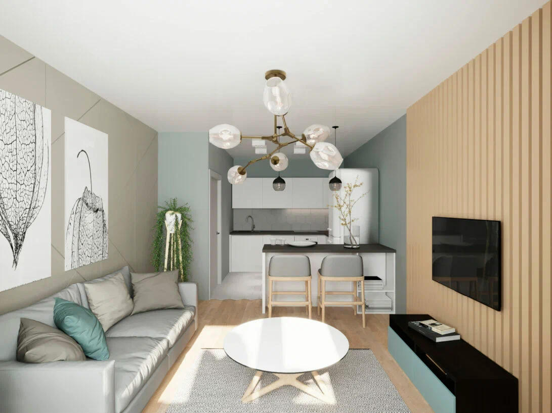 Фото № 21: Дизайн кухни с диваном: 40 модных идей