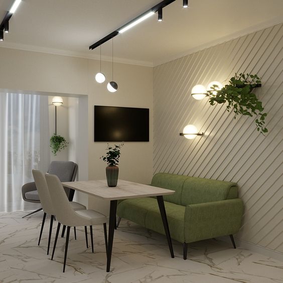 Фото № 17: Дизайн кухни с диваном: 40 модных идей