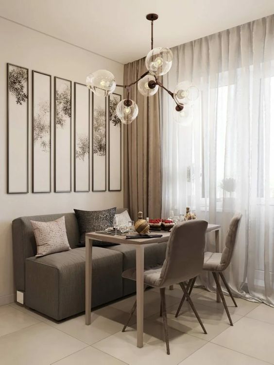 Фото № 16: Дизайн кухни с диваном: 40 модных идей