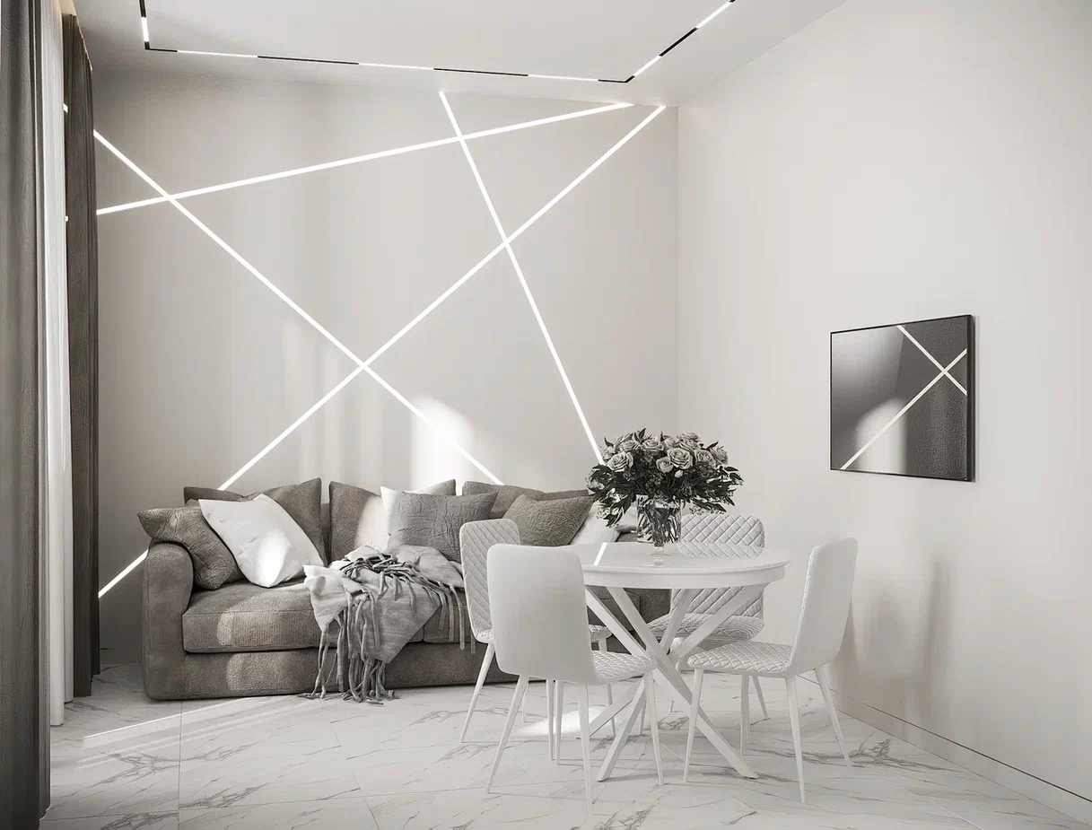 Фото № 12: Дизайн кухни с диваном: 40 модных идей