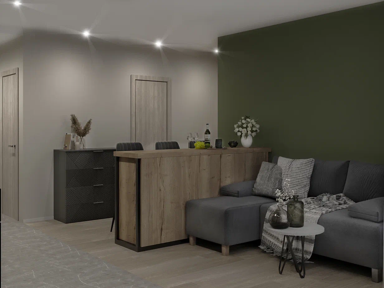 Фото № 11: Дизайн кухни с диваном: 40 модных идей