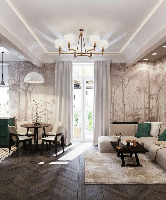 Фото № 15: 8 причин использовать темный пол в интерьере