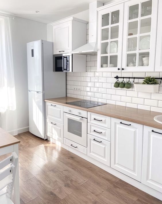 Фото № 5: Белые стены в интерьере: с чем они сочетаются