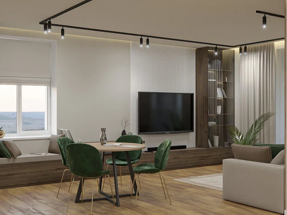 Фото № 11: Белые стены в интерьере: с чем они сочетаются