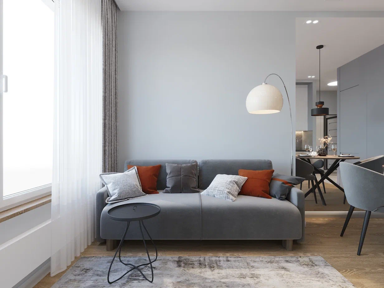 Фото № 17: Шторы на люверсах в интерьере: 30 фото красивого оформления